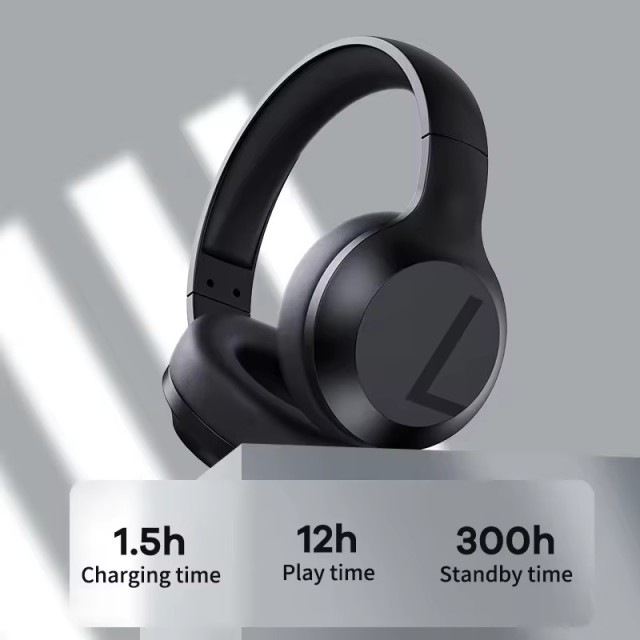 USHS RB-660HB Wireless/Wired Bluetooth Headphones - IPX-4, 350mAh Battery