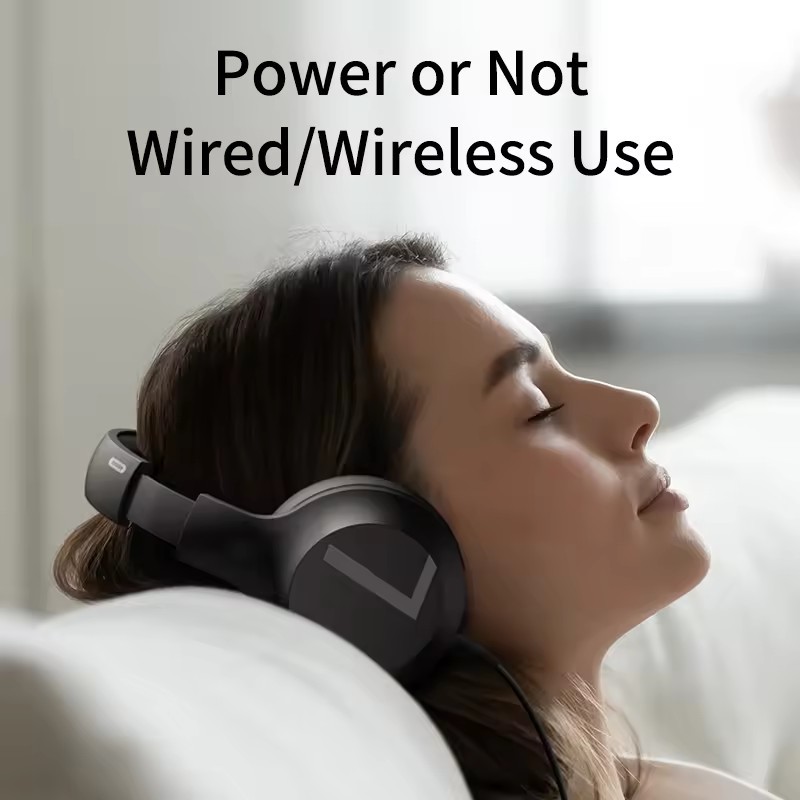 USHS RB-660HB Wireless/Wired Bluetooth Headphones - IPX-4, 350mAh Battery