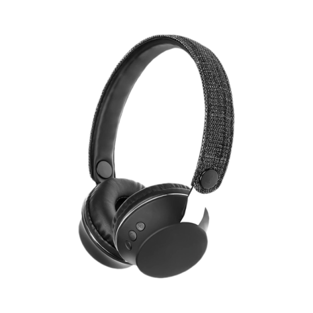 USHS BT-685 OEM Wholesale Bluetooth Headset with Fabric Headband Cushions - Wireless Bluetooth 5.0 Headphone, 20 Hours Playtime