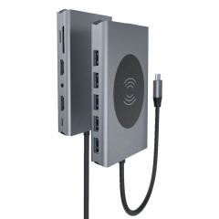 14-in-1 USB C Hub - 60W PD, USB 3.0, Type-C Docking Station for MacBook Pro and Laptops - Model BX14W