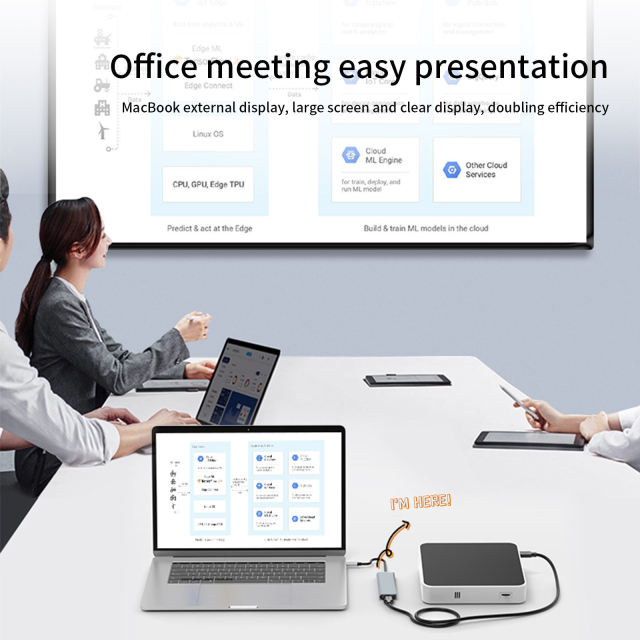 5-in-1 Portable USB Hub 3.0 - Type-C to HD-MI 4K, PD 87W, USB3.0, USB2.0 x 2