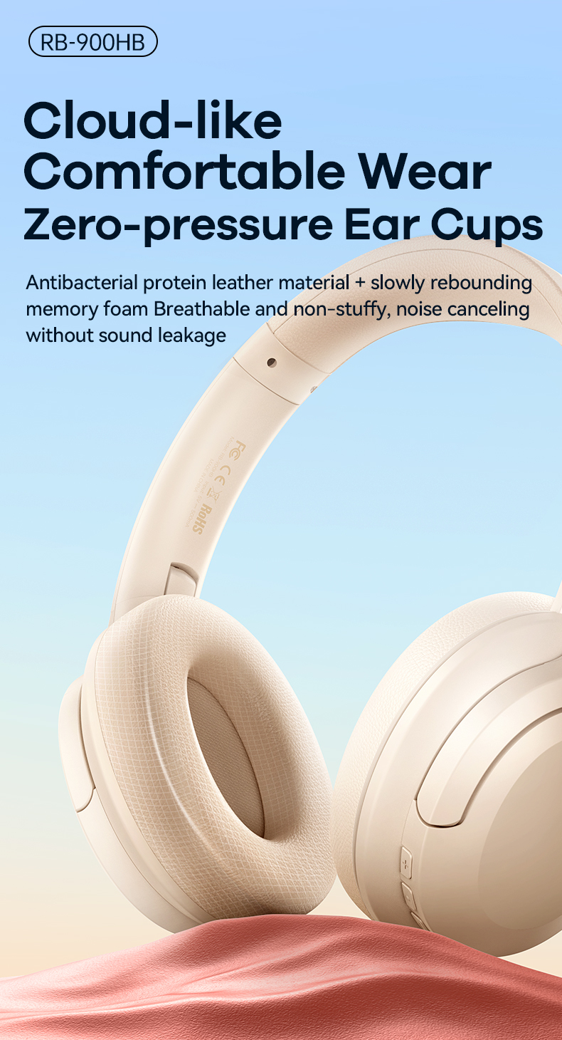 ANC Wireless Headphones – HiFi Sound, Bluetooth 5.3, Gaming & Sports Headset with Microphone