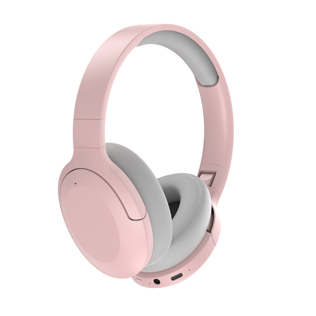 USHS P2968 Wireless Bluetooth Over-Ear Headphones - Long Battery Life, Dual-Stereo, Student-Friendly