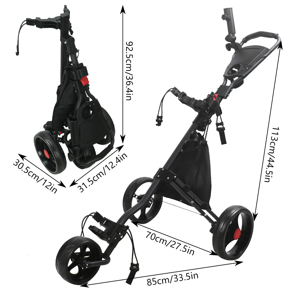 Golf Push Cart 01