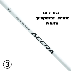 ACCRA graphite shaft white