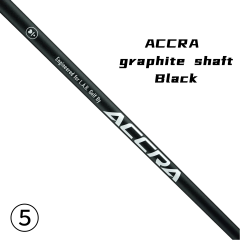 ACCRA graphite shaft black