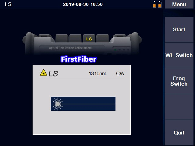 8000MAX OTDR 850/1300/1310/1490/1550/1625nm Optional Wavelength Fiber Optic OTDR Reflectometer FTTH With VFL OPM OLS Event Map