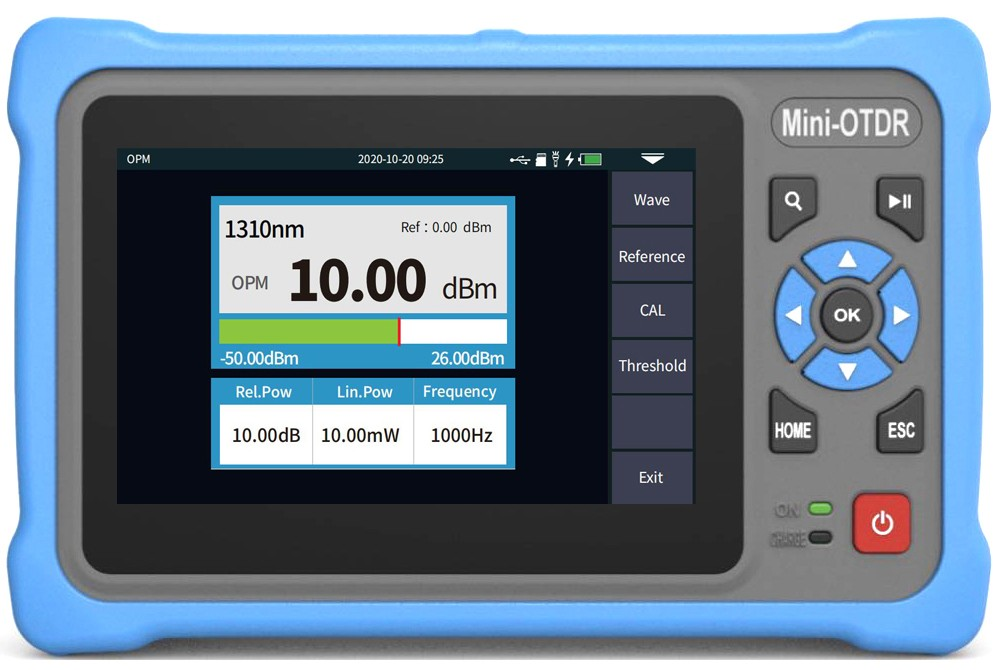 12 in 1 Enhanced OTDR for Optical Fiber Network Testing Munti Functions Optic Reflectometer with VFL OPM OLS RJ45 Cable Tester