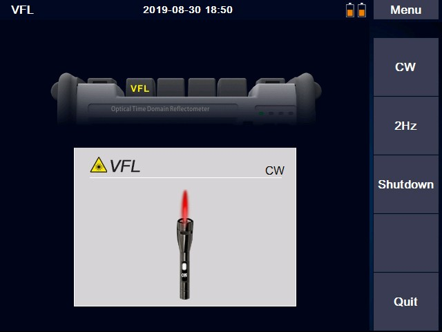 8000MAX OTDR 850/1300/1310/1490/1550/1625nm Optional Wavelength Fiber Optic OTDR Reflectometer FTTH With VFL OPM OLS Event Map