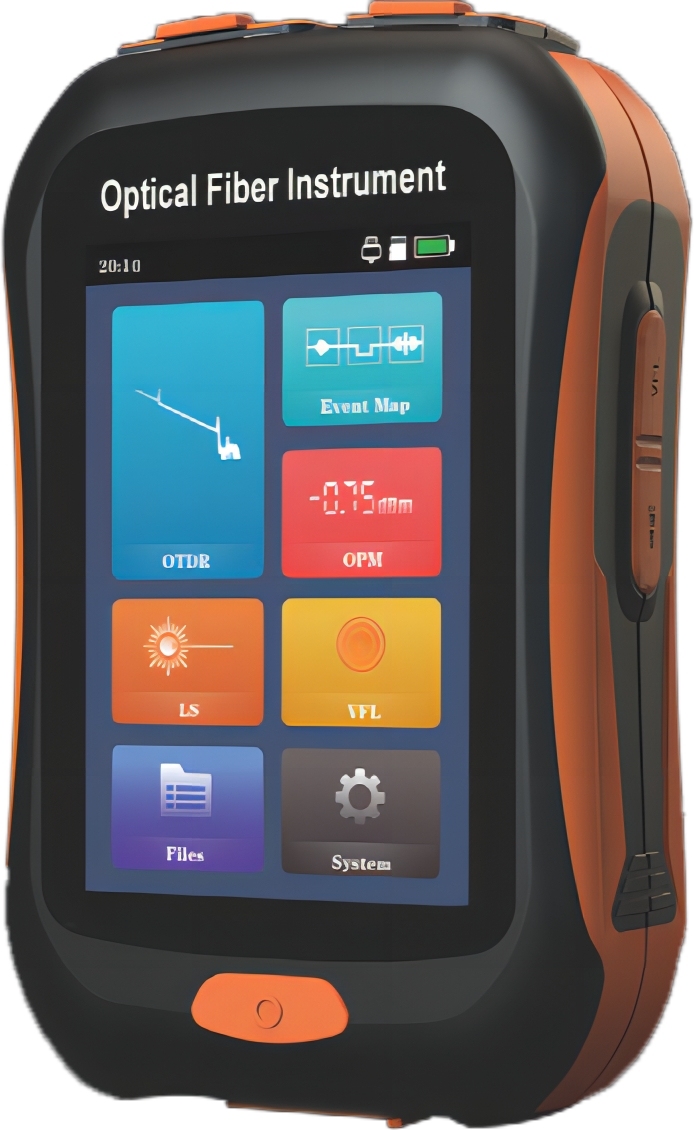 Optical Fiber OTDR Mini Reflectometer with VFL OLS OPM Touch Screen SC Connector FF-960