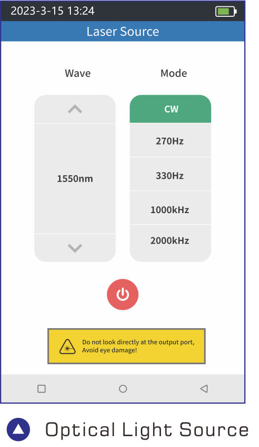 980TEK OTDR Reflectometer with OPM OLS VFL RJ45 Bluetooth