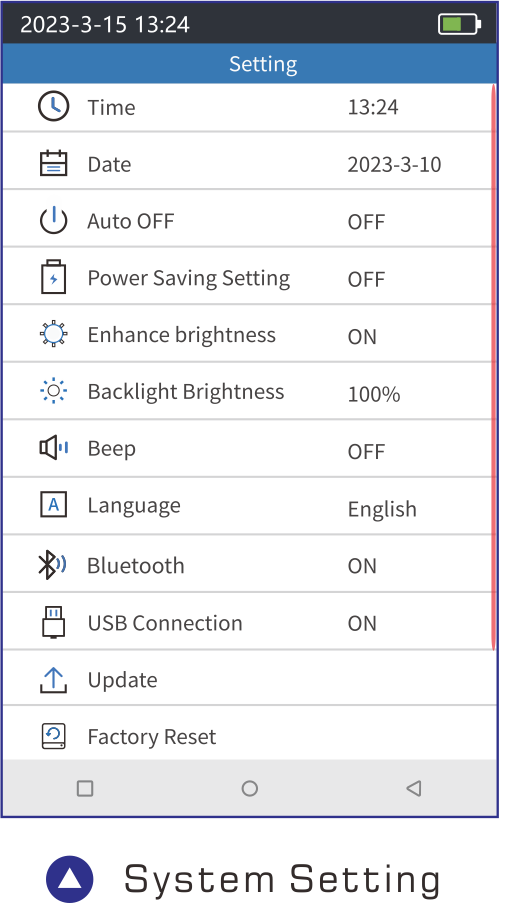 980TEK OTDR Reflectometer with OPM OLS VFL RJ45 Bluetooth