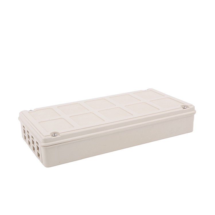 High quality ABS Plastic terminal box 12 core wall mount or rack mount Size 295*150*54 mm