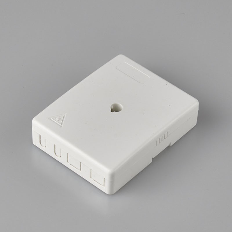 FF-FOS2J Fiber Optic Socket Faceplate for Indoor Cable 2 CoreS Wall Mounting 102*80*25MM