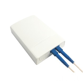 FF-FOS2L 2 Port Access Terminal Box ATB Fiber Faceplate Socket 125×80×24.3mm