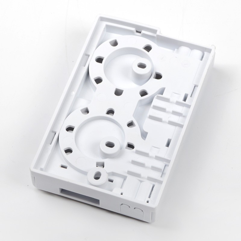 FF-FOS2L 2 Port Access Terminal Box ATB Fiber Faceplate Socket 125×80×24.3mm