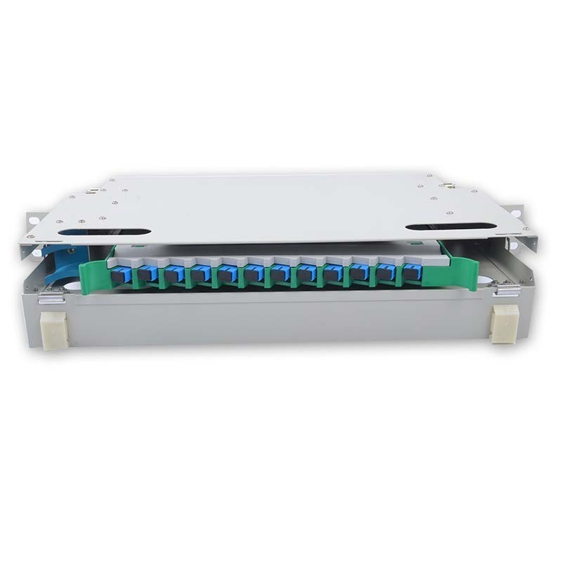 12 SC ODF FDU, With Adapters, Pigtails and All Installation Accessories