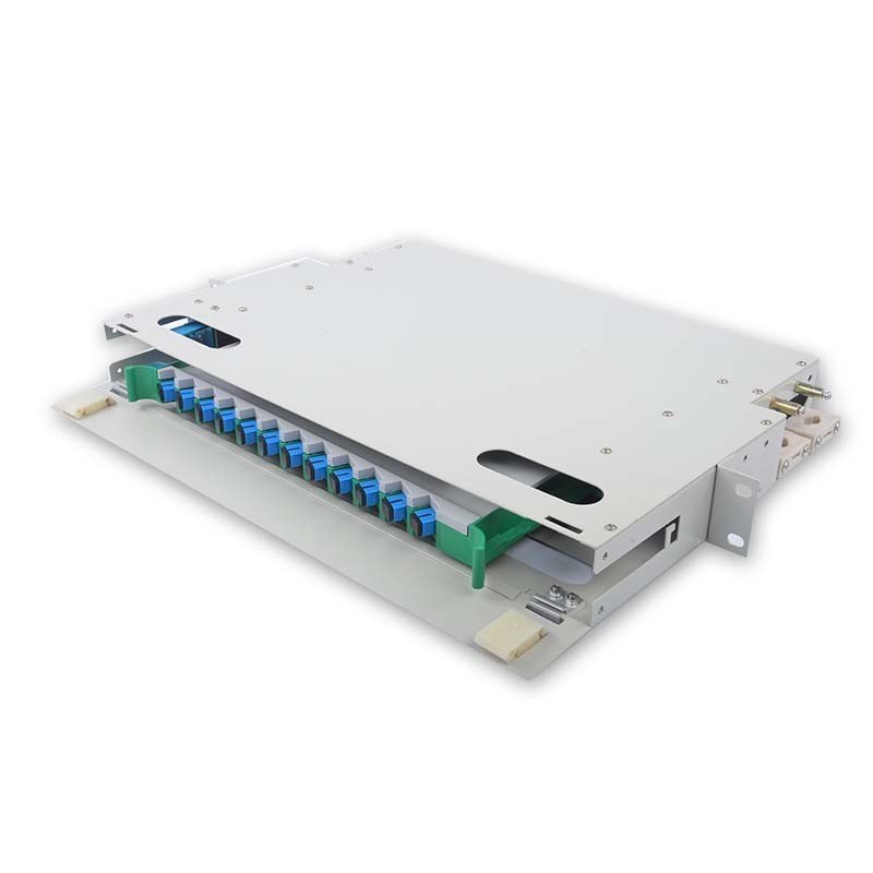 12 SC ODF FDU, With Adapters, Pigtails and All Installation Accessories