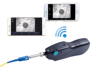 FF-760AW Fiber Optic Conector Checking Fiber Microscope Fiber Endface Inspection USB and WIFI Connection Supported