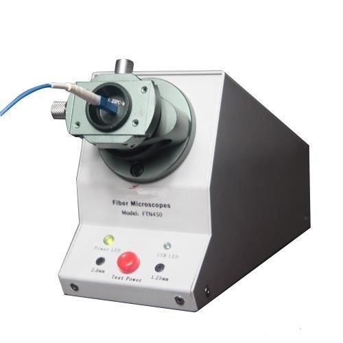FF-FTN450-MM Optical Fiber Inspection & Display, bench-top Microscope, 400X, 1.25MM & 2.5MM Clamp