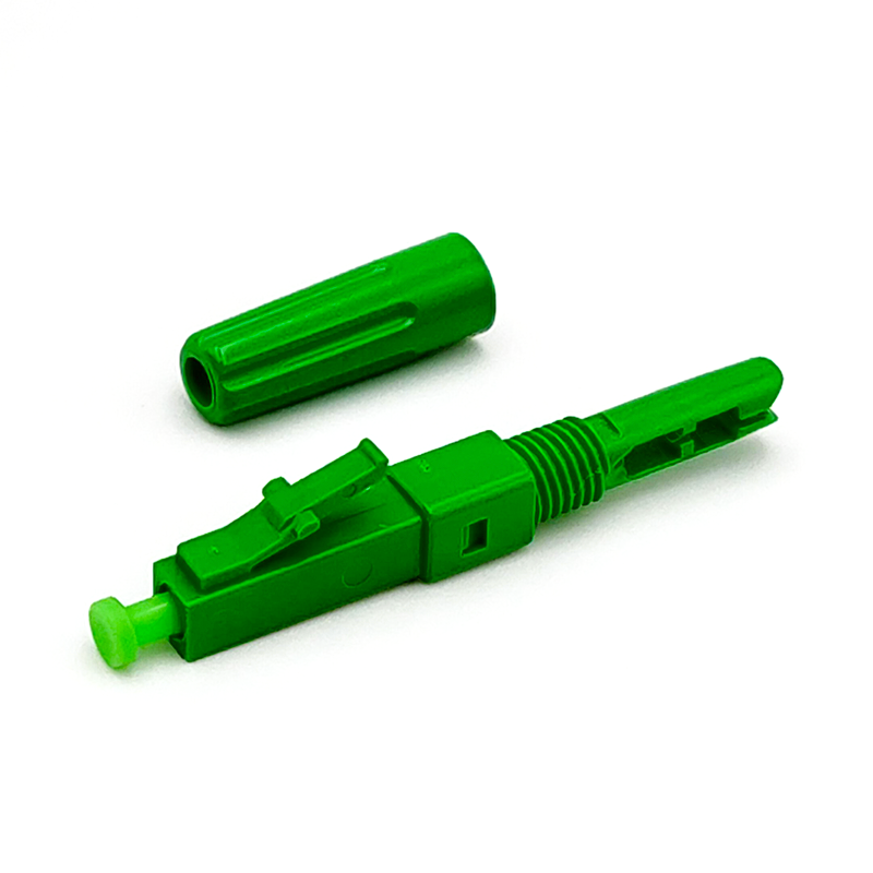 ELC925T-APC LC/APC Fast Connector for 2.0x3.0mm 1.6x2.0mm Drop Cable 3.0mm 2.0mm Indoor Cable 0.9mm Invisible Cable Fiber Optic Field Assembly Connector