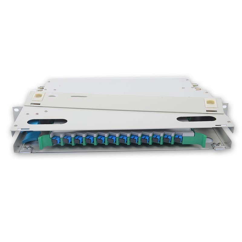 12 SC ODF FDU, With Adapters, Pigtails and All Installation Accessories
