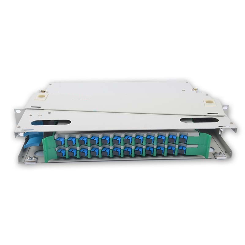 24 SC ODF FDU, With Adapters, Pigtails and All Installation Accessories