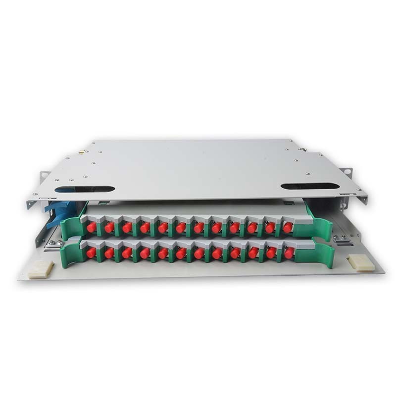 24 FC ODF FDU, With Adapters, Pigtails and All Installation Accessories
