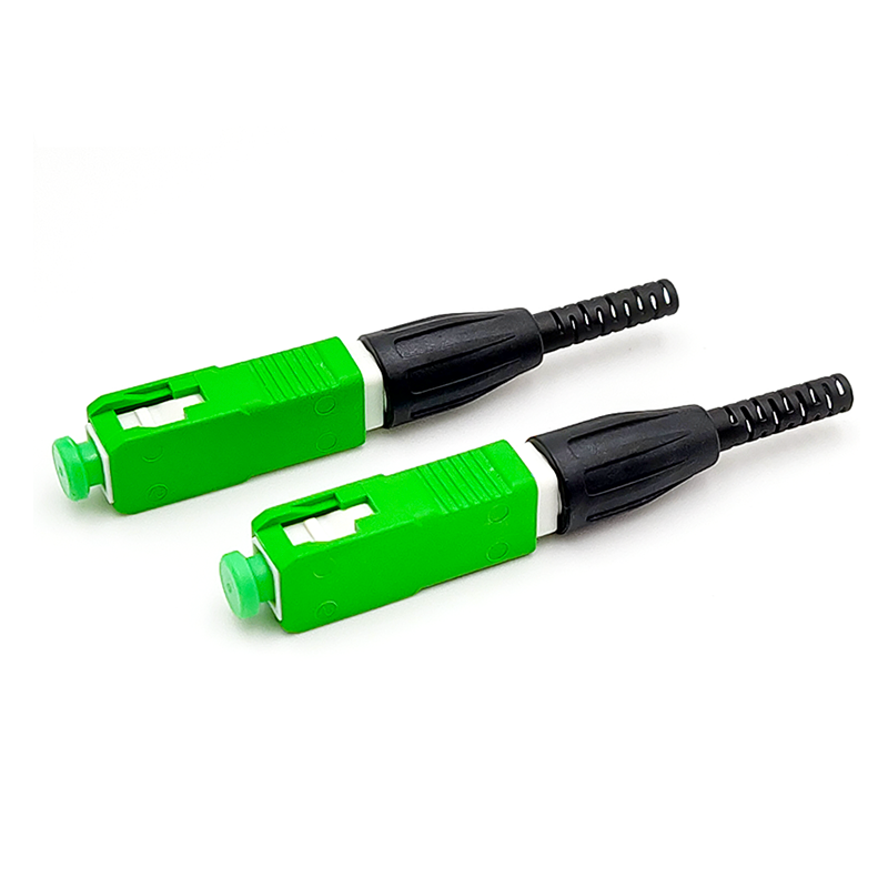 ESC920H SC/APC Fast Connector for 3.0mm 2.0mm and 0.9mm Indoor Cable Fiber Optic Field Assembly Connector