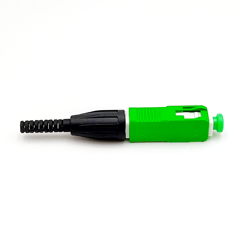 ESC920H SC/APC Fast Connector for 3.0mm 2.0mm and 0.9mm Indoor Cable Fiber Optic Field Assembly Connector