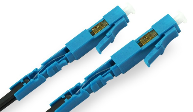 LC/UPC Field Fast Assembly Connector for FTTH Flat Cable