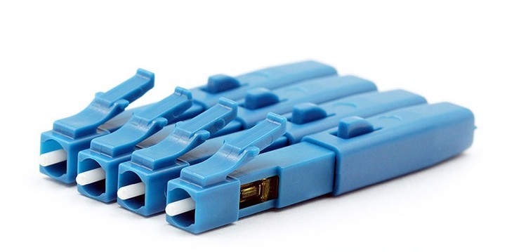 LC/UPC Field Fast Assembly Connector for FTTH Flat Cable