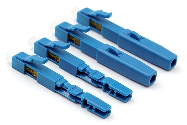 LC/UPC Field Fast Assembly Connector for FTTH Flat Cable