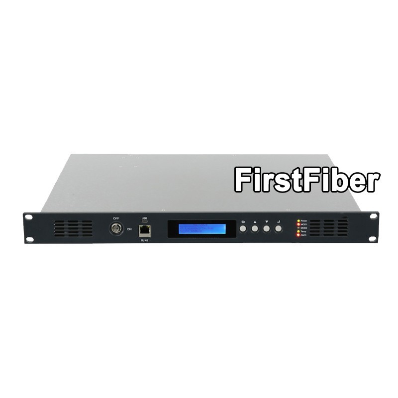 CATV 1310nm Optical Transmitter, 2mW to 30mW for option, Direct light intensity modulation, dual power supply