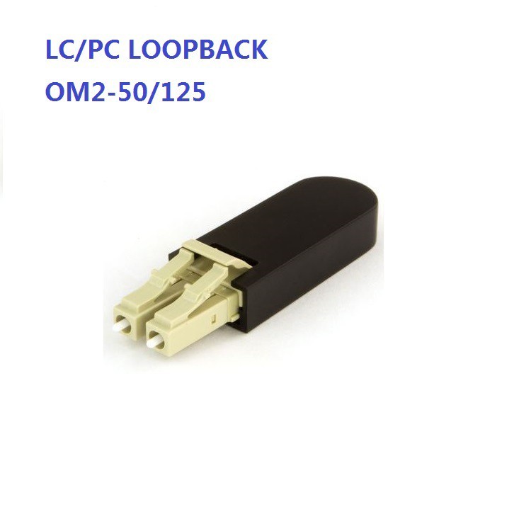 Duplex PVC LC SM OM1 OM2 OM3 Single mode Multimode Fiber Loopback Module