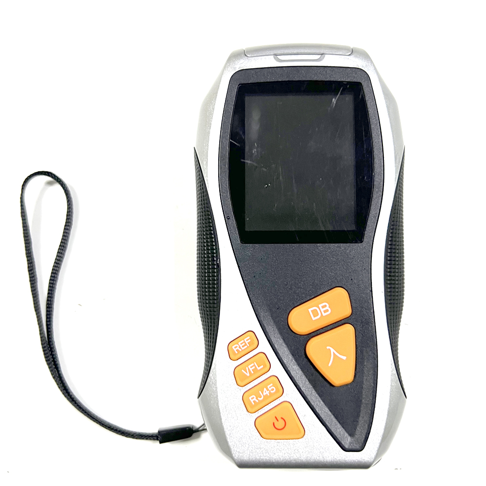 Optical Power Meter OPM Visual Fault Locator VFL Fiber Tester RJ45 Cable Sequeence Multimeter with LED Light Color Screen