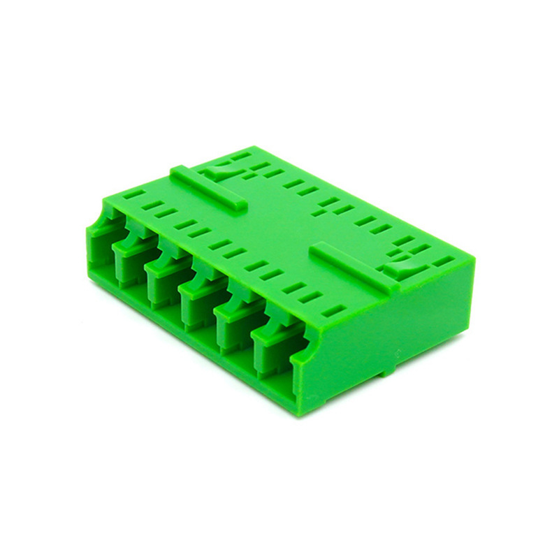 LC Adapter Optical Fiber Connector 6 Cores SM MM