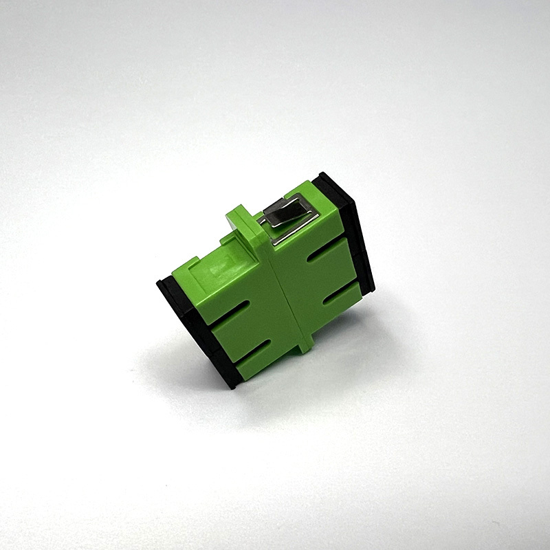 SC/APC Duplex Bulkhead SC APC Adapter Connector Two Channels