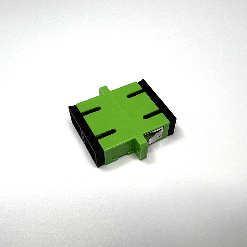 SC/APC Duplex Bulkhead SC APC Adapter Connector Two Channels