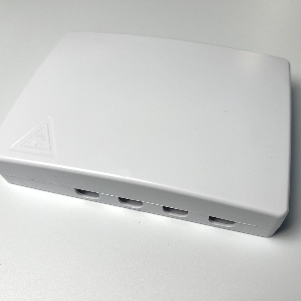 FF-FOS4A 4 Cores FTTH Fiber Socket (Max Capacity: 4 cores ), Wall Mounting, 150x110x33mm