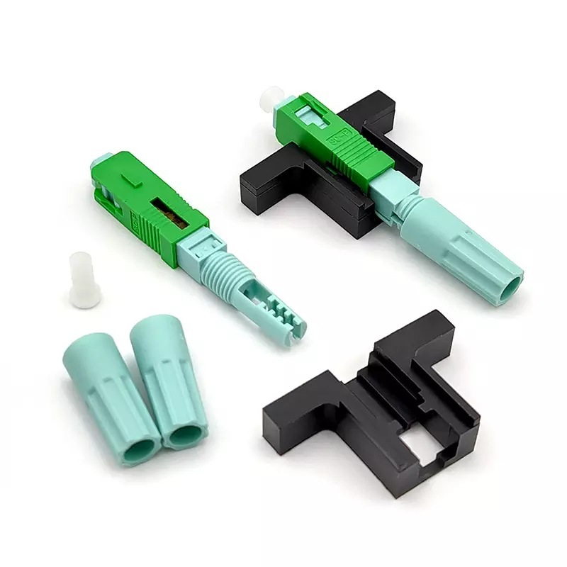 10 pieces SC UPC Fast Connector Field Quick Connector Assembly