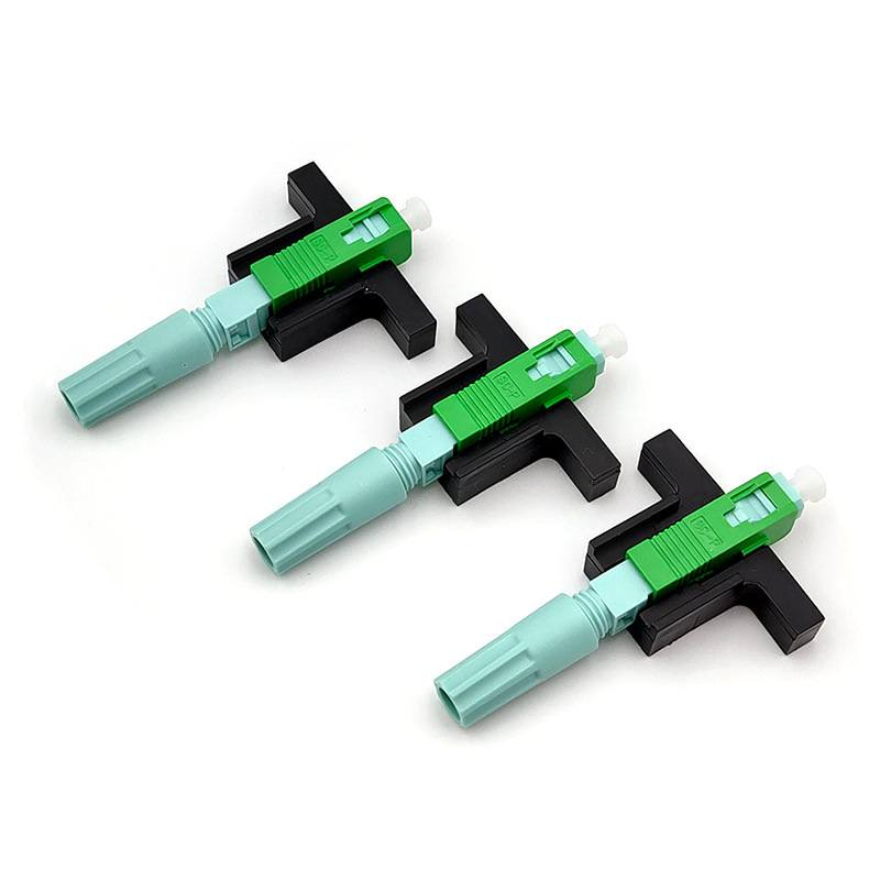 10 pieces SC UPC Fast Connector Field Quick Connector Assembly