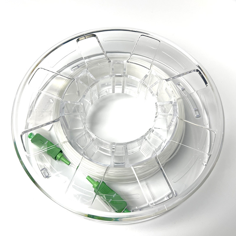 G657A2 G657B3 Fiber 0.9mm Transparent Invisible Cable Indoor Patch Cord