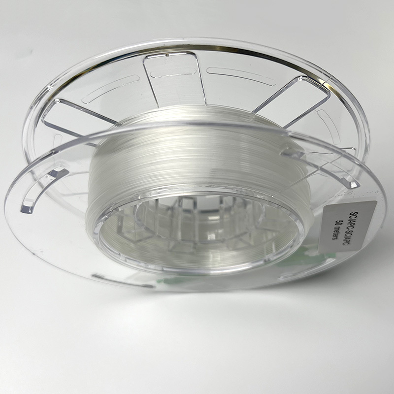 G657A2 G657B3 Fiber 0.9mm Transparent Invisible Cable Indoor Patch Cord