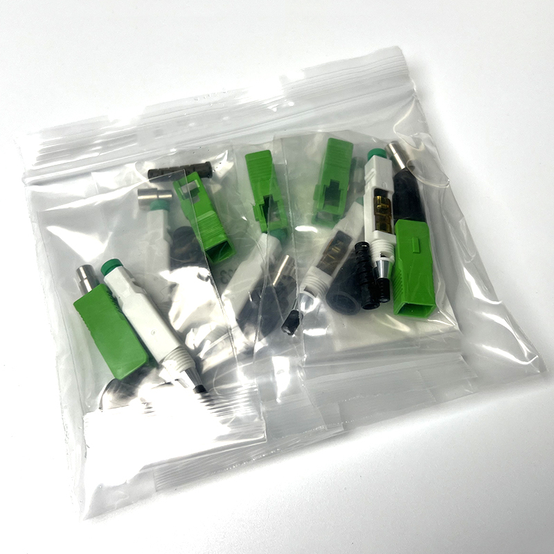 ESC920H SC/APC Fast Connector for 3.0mm 2.0mm and 0.9mm Indoor Cable Fiber Optic Field Assembly Connector