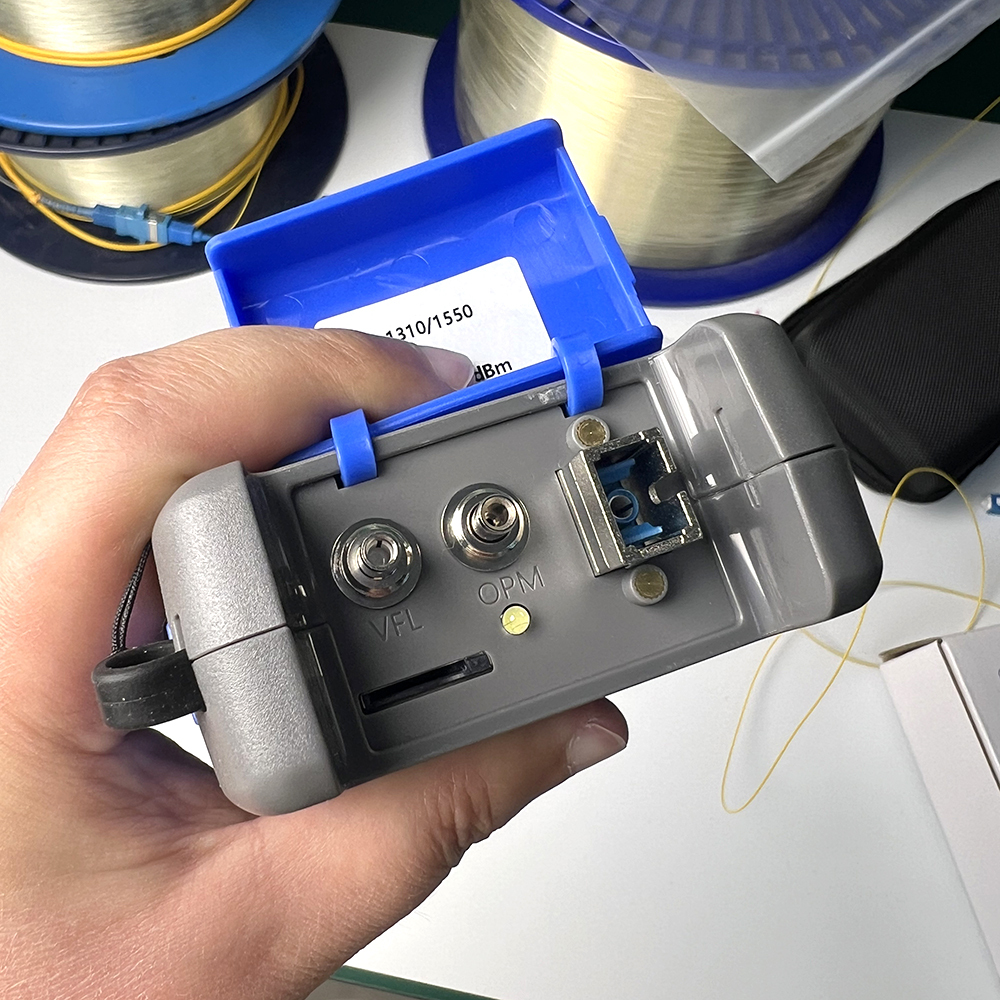 TN1700 Micro OTDR Optical Time Domain Reflectometer with Event Map Optical Power Meter Light Source Visual Fault Locator Loss Test SC Connector