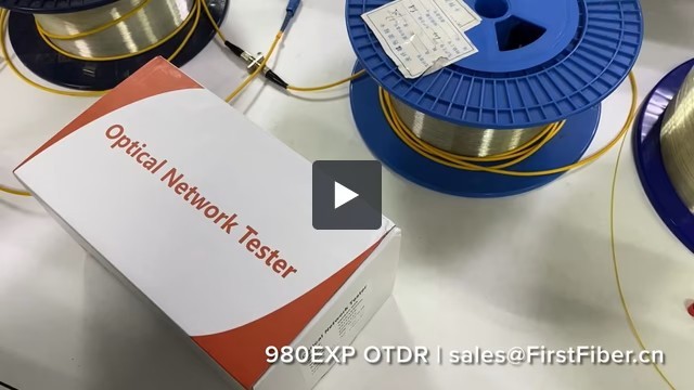 980EXP OTDR Reflectometer with Multi Functions OPM OLS VFL Auto Event Map RJ45 Cable Tester Expert Testing SC FC Connectors
