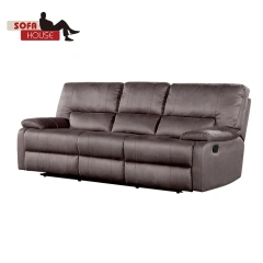 Luxury furniture relax recliner fabric modern sofa set designs living room furniture