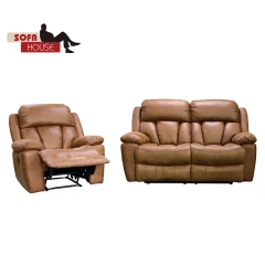 Multi-functional recliner european style sofa set elegant couches modern