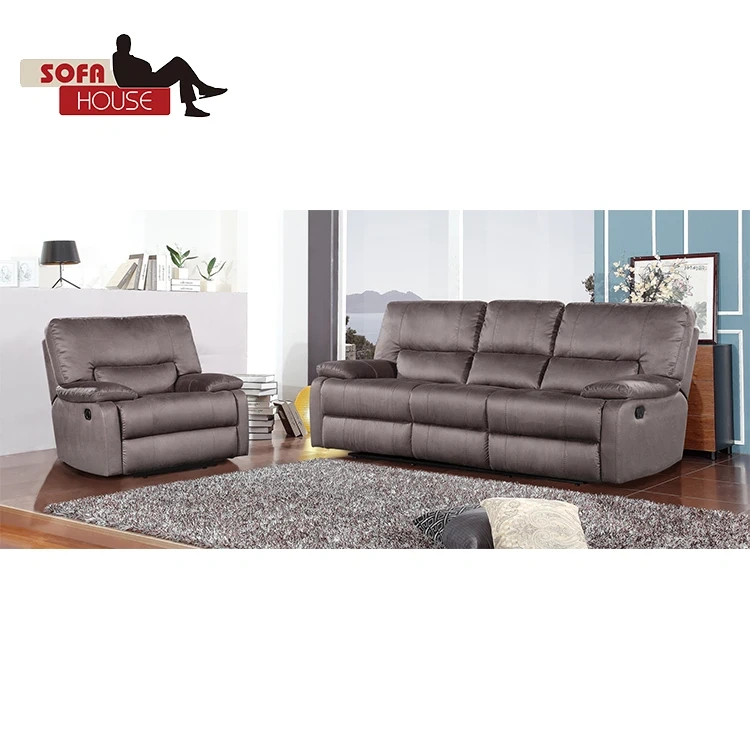 Luxury furniture relax recliner fabric modern sofa set designs living room furniture